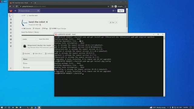 [WSL] Setup Karel the Robot смотреть онлайн