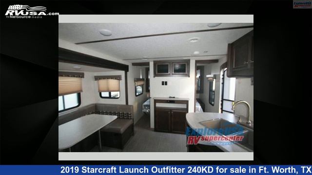 Eye-catching 2019 Starcraft Launch Outfitter Travel Trailer RV For Sale in Ft. Worth, TX | RVUSA.co смотреть онлайн