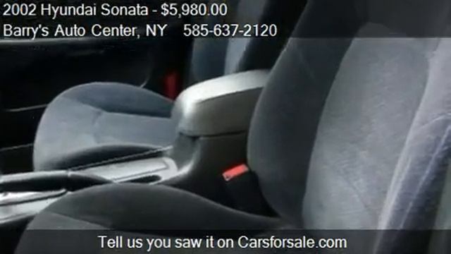 2002 Hyundai Sonata Base - for sale in Brockport, NY 14420 смотреть онлайн