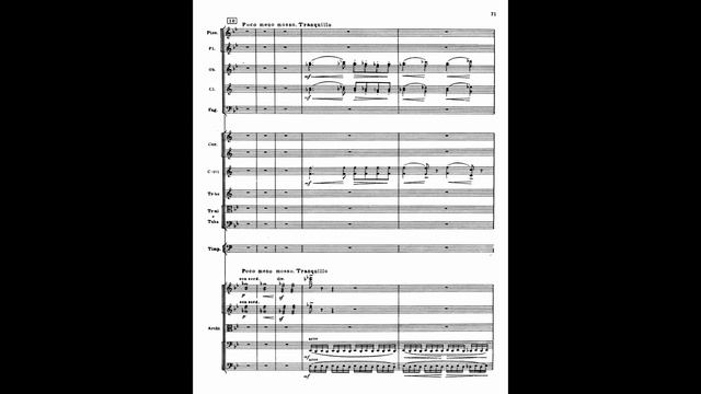 Мусоргский Ночь на лысой горе (авт.)/ партитура