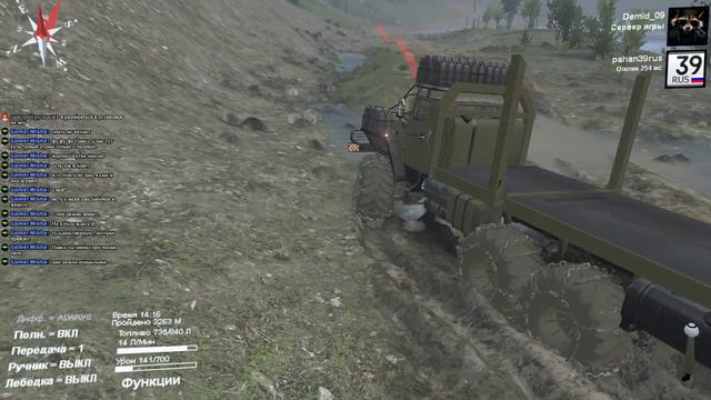 SpinTires Продолжаем месить говно 18+ смотреть онлайн