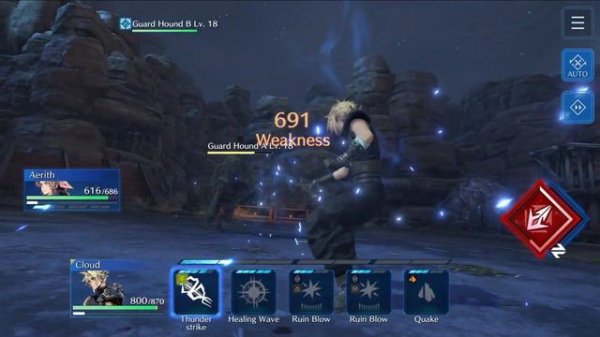 FINAL FANTASY VII EVER CRISIS (Android)(English) #11 FF VII chapter 2