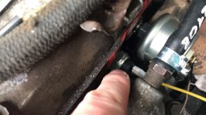 Замена датчика аварийного давления масла на 406 двигателе (Газель)