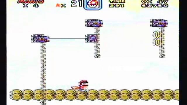 Super Mario World - Secret exit in Cheese Bridge Area смотреть онлайн