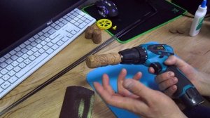 Зимняя удочка для безмотылки своими руками. Сделать очень просто!