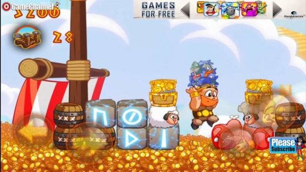 Happy Vikings FREE "Action Games" Android Gameplay Video