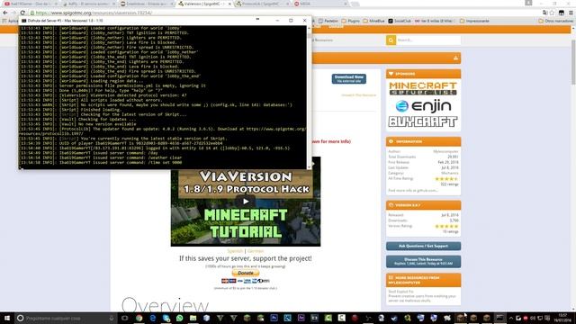 Disfruta del Server | 1.8 - 1.10 | ViaVersions | #05 смотреть онлайн