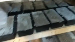 Производство тротуарной плитки в домашних условиях. Вибростол из покрышек.