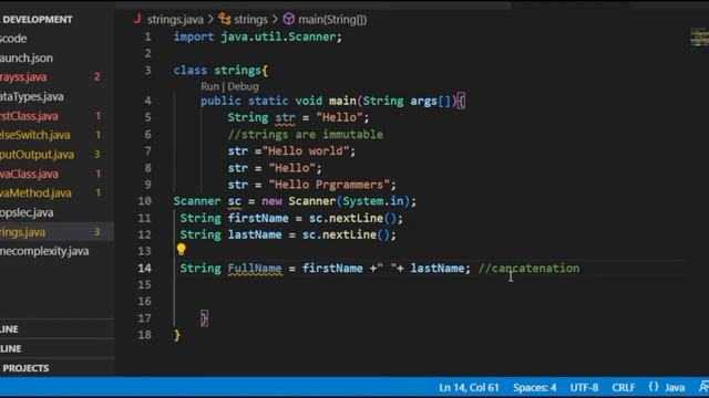 Strings in Java| Java Full Beginner Course|Lec 9 смотреть онлайн