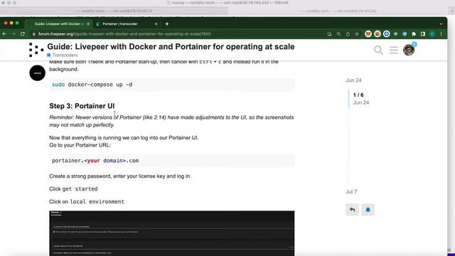 Running Livepeer with Docker and Portainer | Complete Walkthrough смотреть онлайн