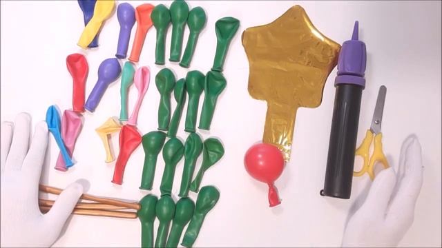 ЕЛКА и МИШКА из шариков Christmas Balloon Decoration Ideas смотреть онлайн