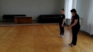 Полька. Шассе повороты в паре. Урок. Детский танец.