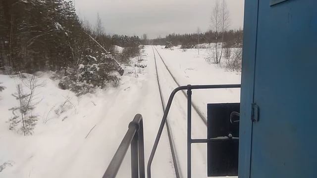Зимняя сказка / РЖД / А поезд чух чух чух))) смотреть онлайн