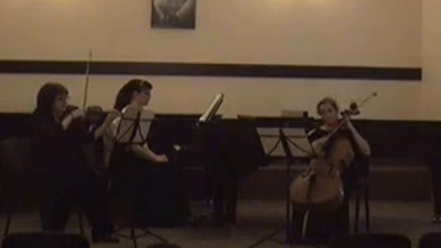 George Sviridov - Trio for piano, violin and cello a-moll. смотреть онлайн