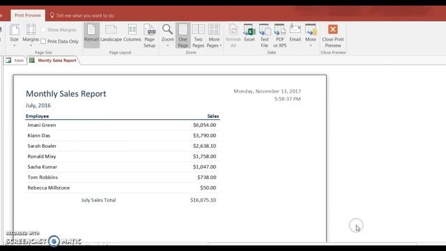 Excel Chart from Access in Lab 10 смотреть онлайн