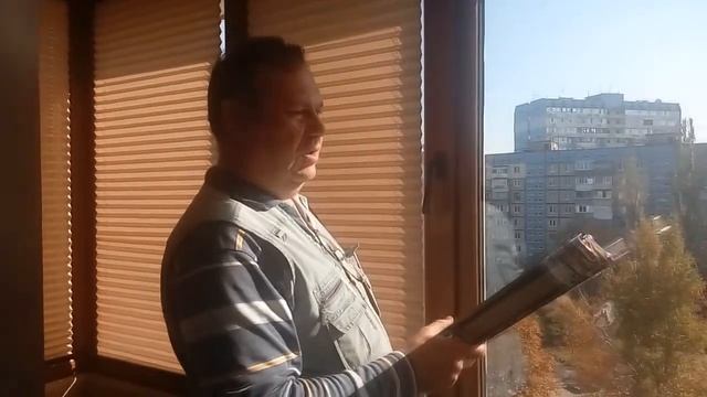 Установка плиссе смотреть онлайн