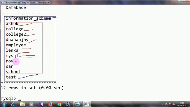 show databases command in sql | show tables in sql | show command in MySQL | show command in sql смотреть онлайн
