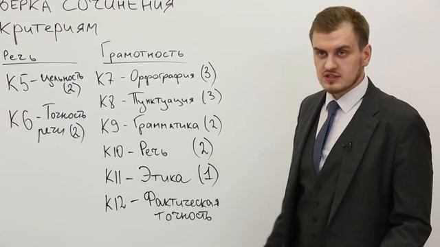 ЕГЭ. Русский язык. #Урок25. Сочинение. Проверка сочинения по критериям смотреть онлайн