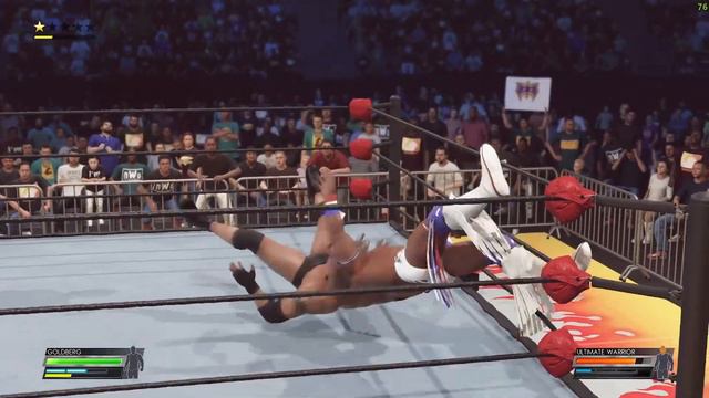 GOLDBERG vs ULTIMATE WARRIOR | GOLDBERG DESTROYS HIS IDOL | WWE 2K22 смотреть онлайн