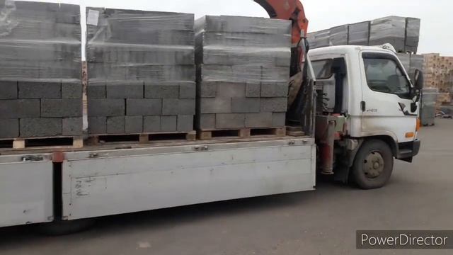 Манипулятор в деле# доставка керамзит блоков# смотреть онлайн