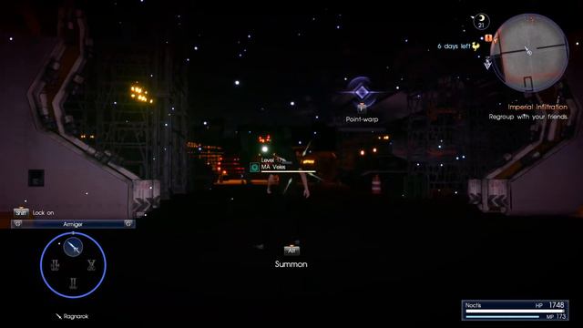 FINAL FANTASY XV - Summon Titan, Gaia's Wrath. (with TRAINER) #1 смотреть онлайн