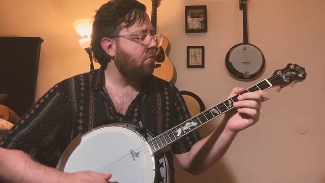 Once through on ‘Green Mountain Reel’ on tenor banjo смотреть онлайн