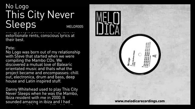 Afterlife & Pete Gooding present No Logo - This City Never Sleeps смотреть онлайн