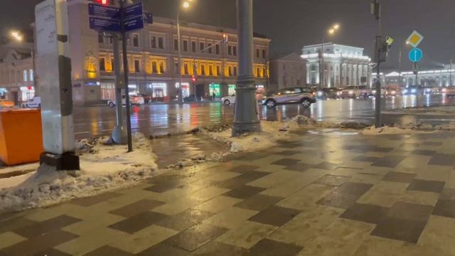 MOSCOW NIGHT WALK, Russia under sanction,Meshchansky District ,Strolling in Moscow || Stroll in 4K смотреть онлайн