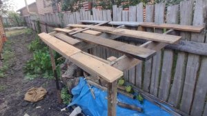 Дровник для дачи своими руками за 2 часа!