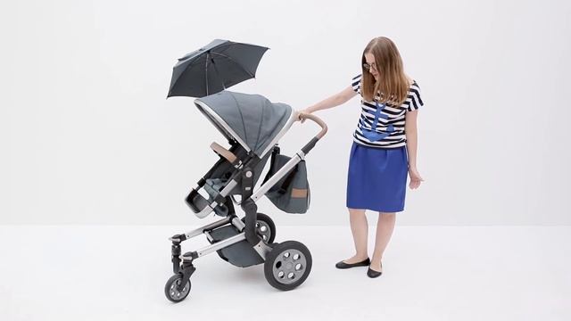 Обзор коляски Joolz Day Quadro (Джулс Дэй Квадро) на HappeakTV смотреть онлайн
