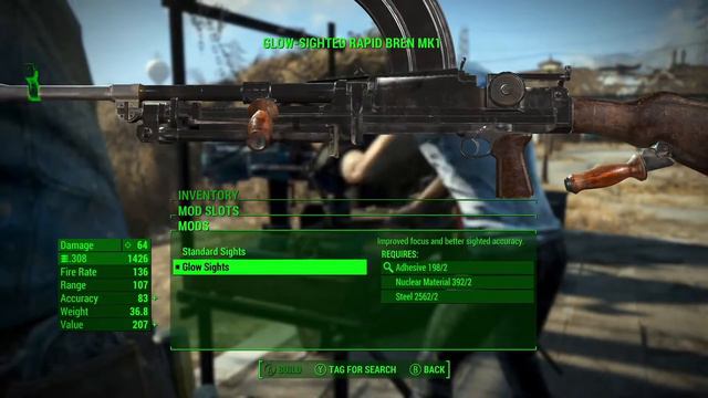 【Xbox One】Fallout 4 MOD「Bren Gun」試し撃ち смотреть онлайн