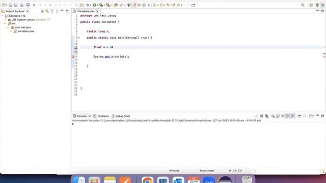| Data Types in Java | Primitive Data Types | смотреть онлайн