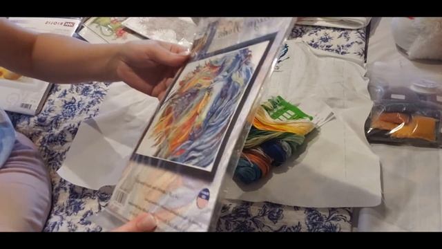 Что у меня из начатых работ накопилось?Пора Заканчивать! #crossstitch #handmade #Stitching #вышивка смотреть онлайн