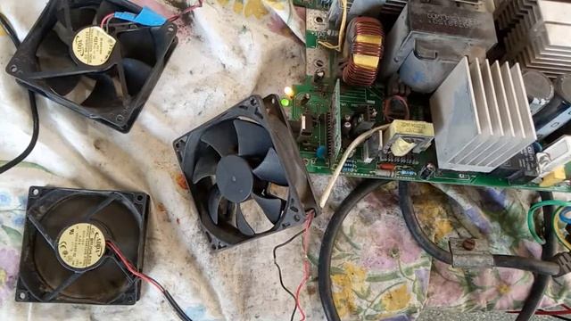 Ремонт кулера сварочного аппарата Ресанта.