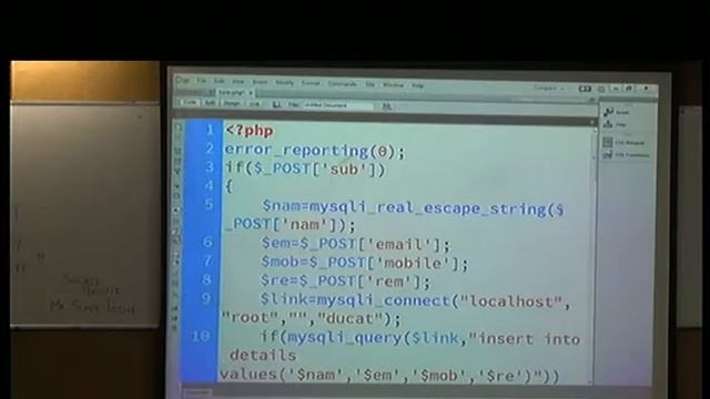 Guest Lecture On Development using PHP BY Mr. Sumit Joshi as on 31st March 2016 смотреть онлайн