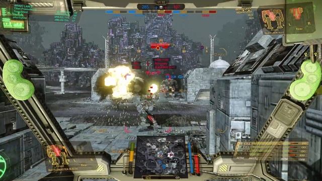 MechWarrior Online - Battlemaster BLR-3S epic game on Grim Plexus смотреть онлайн