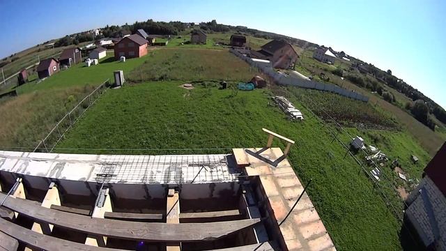 Парапет из кирпича под мауэрлат - ч.1 смотреть онлайн