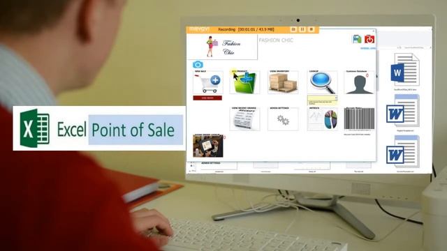Excel Point of Sale - Cash Register Software (Microsoft Excel!) смотреть онлайн