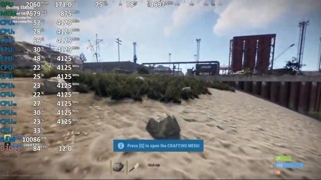 Radeon RX 5700 XT Test (Ryzen 5 3600) - Rust - Gameplay Benchmark Test