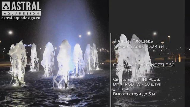 Грандиозное Водное шоу в Астане на территории Соборной Мечети смотреть онлайн