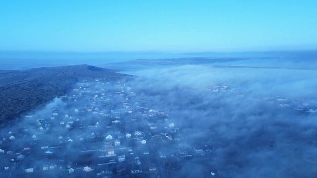Город в тумане .Ставрополь - 4К