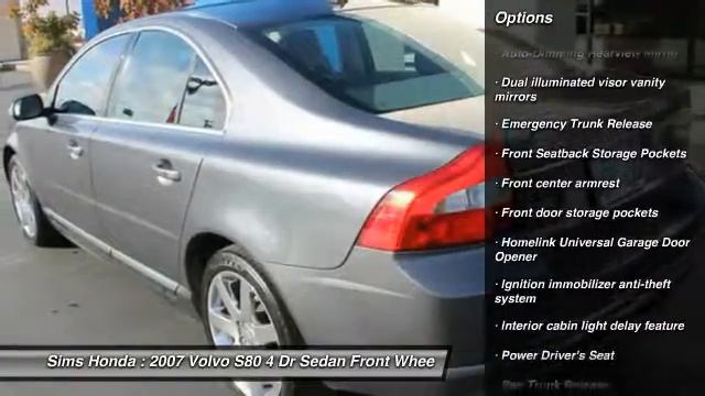 2007 Volvo S80 Burlington WA 1193A смотреть онлайн