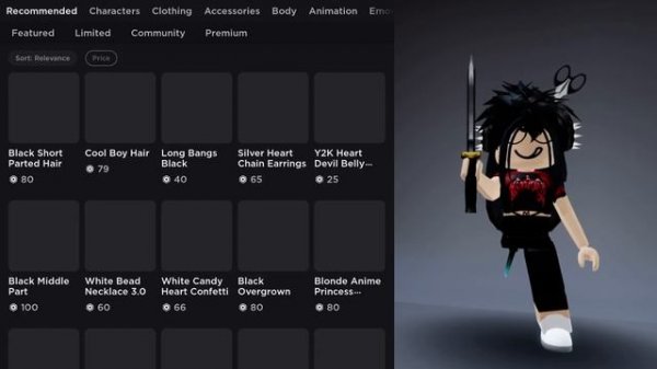 Robux shopping spree! Buying korblox | Roblox