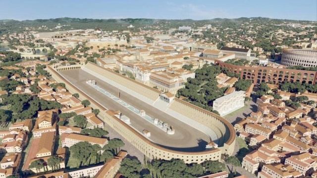 Возрождение Рима: Полет над Древним Римом. Запущена интерактивная 3D-реконструкция Древнего Рима смотреть онлайн