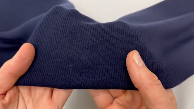 Трикотаж кашкорсе Темно-синий 21042350 смотреть онлайн