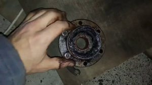 Ford Scorpio 2.0, 87г замена пыльника шруса, замена "гранаты".