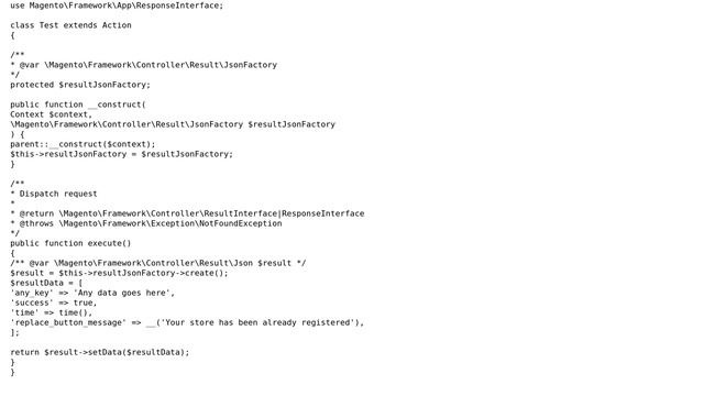 Magento: How to get json data on frontend controller in magento2? (3 Solutions!!) смотреть онлайн