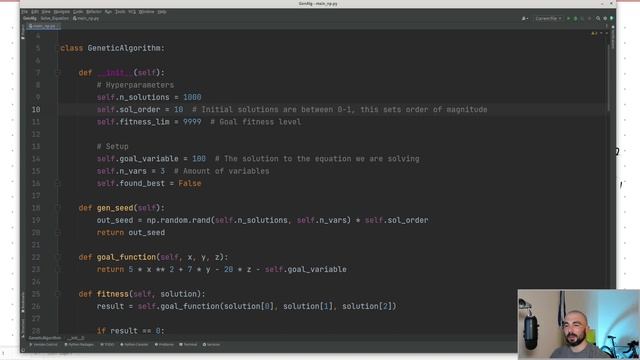 How do genetic algorithms do maths and optimize equations in Python? смотреть онлайн