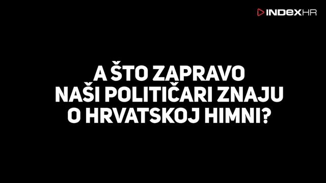 INDEX VIDEO Pitali smo zastupnike tko je napisao hrvatsku himnu, odgovori su sramotni смотреть онлайн