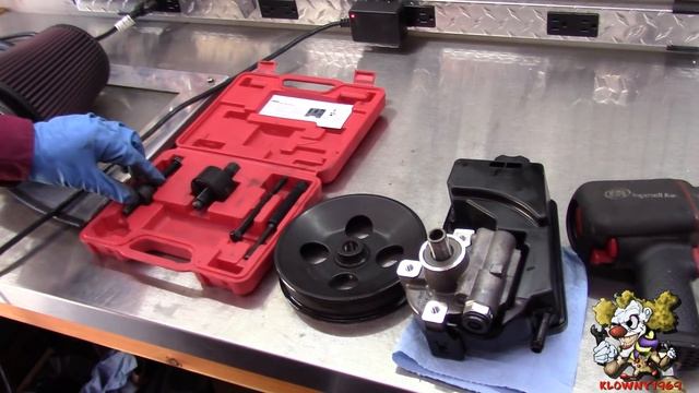 How To Remove and Install a Power Steering Pump Pulley смотреть онлайн